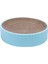 Kedi Scratcher Karton Kedicik Oval Oluklu Karton Salon Yatak Çizik Mavi (Yurt Dışından) 3