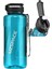 1,5 Litre (1500 Ml) Turkuaz Büyük Boy Spor ve Günlük Matara / Suluk - Silion Pipet Ağızlık 1