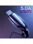 A8 Led Göstergeli Çoklu Şarj Adaptörü + J1 Micro Usb 5A/100W Şarj Kablosu -2mt 8