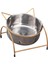 Yükseltilmiş Kedi Kasesi Yükseltilmiş Kedi Su Kasesi Küçük Köpekler Için 12CM Aureate 1 Kase (Yurt Dışından) 2