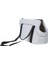 Taşınabilir Pet Taşıyıcı Seyahat Taşıma Çantası Taşıyıcı Saplamalı Tutucu Gri 50X28X25CM (Yurt Dışından) 1