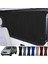Mercedes Vito W639 5 Cam 2003-2014 Uyumlu Siyah Raylı Oto Perde Takımı 1