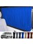 Volkswagen Transporter Caravelle T5/t6/t7 Uzun Şase 2003-2022 Uyumlu Mavi Raylı Oto Perde Takımı 1