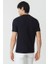 Erkek İpek Apreli Basic V Yaka T-Shirt SIYAH TS22Y22012_D99 2