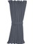 Mercedes Vito W639 5 Cam 2003-2014 Uyumlu Gri Raylı Oto Perde Takımı 2