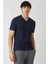 Erkek İpek Apreli Basic V Yaka T-Shirt LACİ TS22Y22012_D39 1