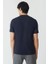 Erkek İpek Apreli Basic V Yaka T-Shirt LACİ TS22Y22012_D39 2