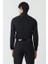 Slim Fit Ata Yaka Siyah Erkek Smokin Gömlek GM21Y211350_D99 2