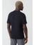 Erkek İpek Apreli Basic Bisiklet Yaka T-Shirt SIYAH TS22Y22011_D99 2