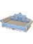 Cat Scratcher Pad Mobilya Koruyucusu Pet Malzemeleri Oluklu Tahta Lounger Mavi (Yurt Dışından) 5
