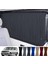 Volkswagen Transporter Caravelle T5/t6/t7 Uzun Şase 2003-2022 Uyumlu Füme Raylı Oto Perde Takımı 1