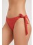 Waffle Kadın Bağlamalı Bikini Alt Terracotta 3