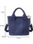 Kadınlar Küçük Tuval Crossbody Çanta Mini Üst Kolu Kova Çantası Alışveriş Tote (Yurt Dışından) 1