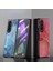 For Samsung Galaxy Z Fold 3 Mermer Desen Deri Desen Cep Telefonu Kılıfları (Yurt Dışından) 2