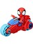 Marvel Spider-Man Spider And Hıs Amazıng Frıends Motorsiklet ve Figür Spidey F6777-F7459 3