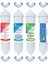 Kapalı Kasa Su Arıtma Cihazlarına Uyumlu 4'lü Inline Filtre Set 1