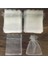 Yücetül 25’li Kırık Beyaz Tül Kese Organze Pullu Çerez Kesesi 12X14 cm (25 Adet) 1