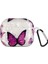 3 Mor Kelebek Için Kanca ile Boyalı Kulaklık Çantası (Yurt Dışından) 1