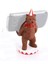 KW-0117 Bear Shape Cep Telefon Tutucu Braketi Kahverengi (Yurt Dışından) 1