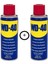 2 Adet Çok Amaçlı Yağlama ve Pas Sökücü Sprey Pipetli Wd 40 200 ml WD-40 2 1
