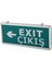 Ct 9166 3 Watt Acil Çıkış Exit Levhası Sağa-Sola Ledli Şarjlı 1