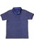 Erkek Koyu Mavi Polo Yakalı Yakası Düğmeli Kısa Kollu Pamuklu Tişört Etp-Bsü 2