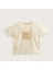 Picnic Kısa Kollu Tshirt Ekru 1
