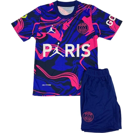 Çocuk Psg Messi Konsept Özel Seri Forma ve Şort Takımı