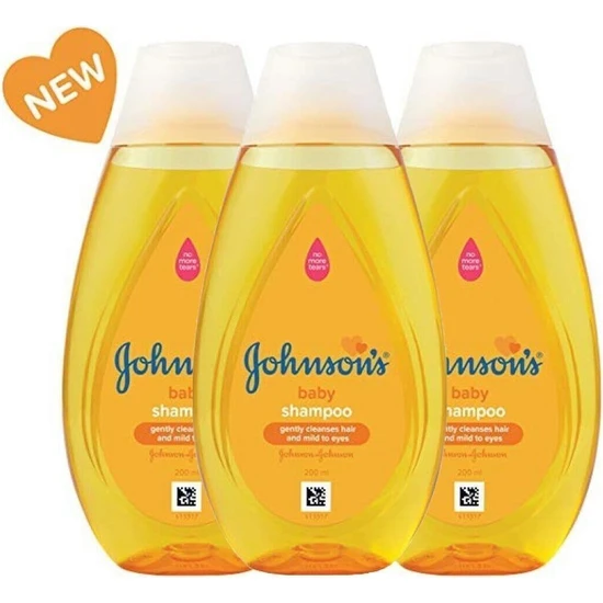 Johnsons Baby Johnson's Baby Johnsons Baby Bebek Şampuanı 200 ml 3'lü Paket