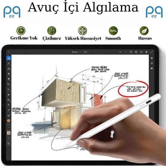 Peeq Apple iPad Pro 11 Inç 4.nesil Stylus Tablet Kalemi Fiyatı