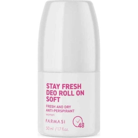 Farmasi Stay Fresh Soft 50 ml Kadın Roll On 8690131123086