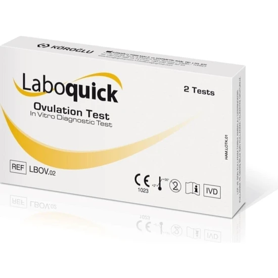 Laboquick 4 Adet Ovulasyon Yumurtlama + 1 Gebelik Testi