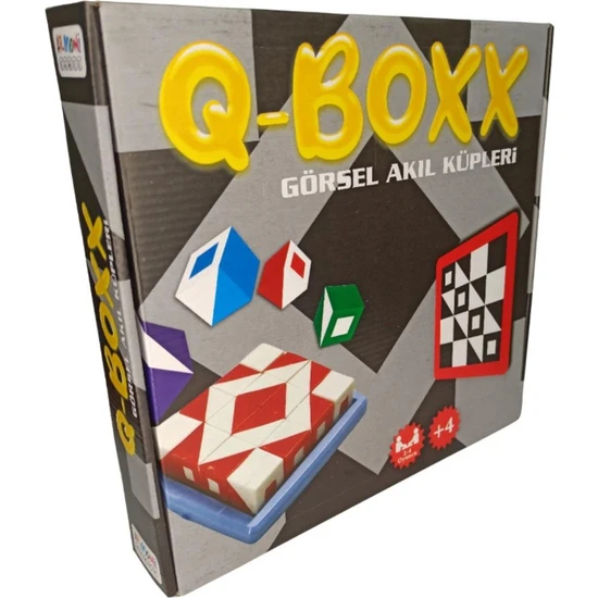 Elux Q-Boxx Cubes Qbitz Görsel Akıl Küpleri (Yenilendi) Q-Bitz Q-Smart Q Smart Küp Oyunu