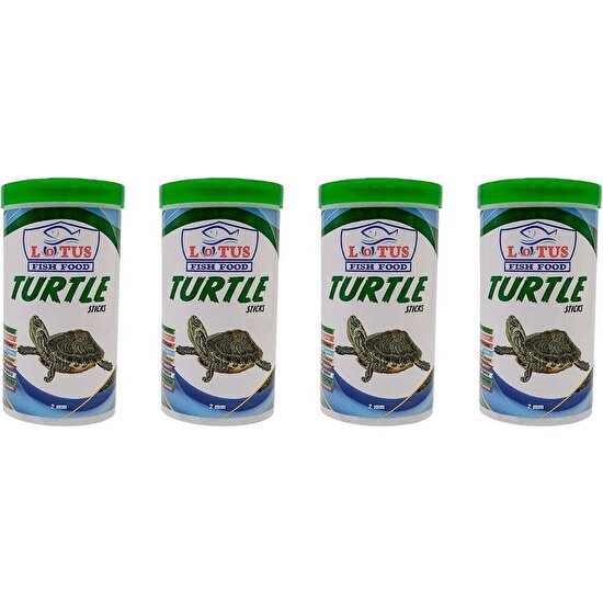 Lotus Turtle Sticks Kaplumbağa Yemi 100 ml 4 Adet