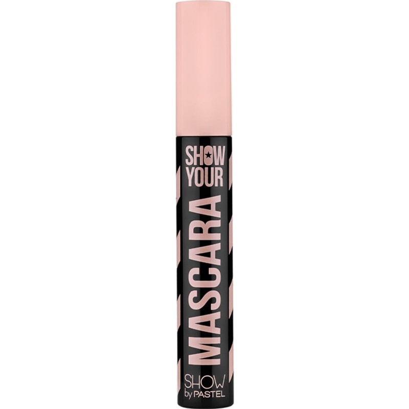 Pastel Show By Show Hacim Verici Maskara 9 ml Siyah Renkli Özel Formül ile Kirpiklere Etki