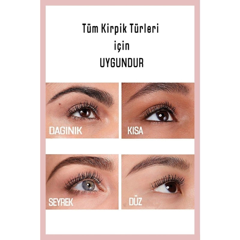 Roesia Rose Cosmetics Rose Sky High Maskara Uzatma Etkili Hacim 24 Saat Kalıcı Formül