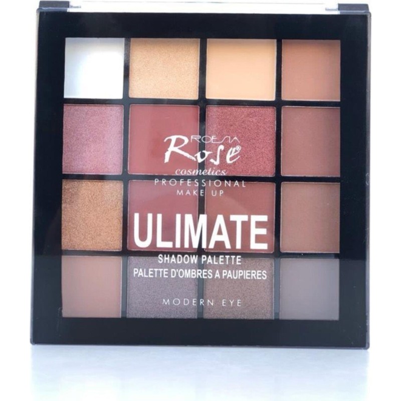Roesia Rose Cosmetics Roesıa Rose Cosmetics 16'lı Göz Farı Paleti Mat ve Işıltılı Seçenekler ile Profesyonel Kullanım