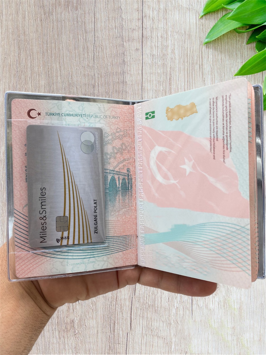 Gempo 3 Adet Preminyum Şeffaf Desenli Pasaport Kabı Pasaport Kılıfı Lüks Pasaportluk görsel 3
