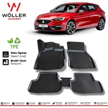 Wöller Seat Leon Paspas Mk4 2021 Sonrası 3D Havuzlu Paspas