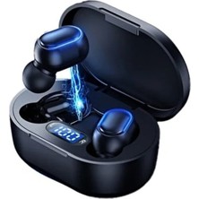 Teknoloji Gelsin E7S Dots Bluetooth Kulaklık Çift Mikrofonlu Extra Bass Kulak Içi Tws Kablosuz Kulaklık V5.0 Hd Ses