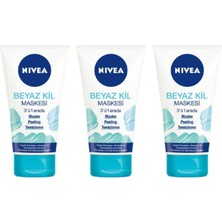 Nivea Beyaz Kil Maskesi 150 ml 3'lü Set