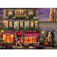 1000 Parça Puzzle : The Red Hat Restaurant Paris - David Maclean