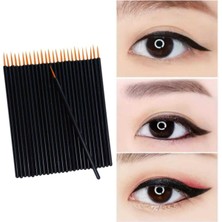 Mor Salkım Home Ince Uçlu Eyeliner Fırçası 10 Adet