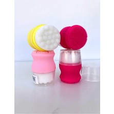 Roesıa Rose Cosmetics Rose Çift Taraflı Sapsız Yüz Ve Cilt Temizleme Fırçası