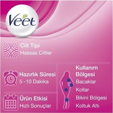 Veet Veet Tüy Dökücü Sprey Bacak & Vücut Bölgesi Hassas Ciltler 150 ml 3 Adet Veet Sprey