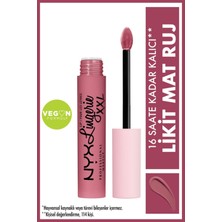 Nyx Likit Mat Ruj - Lip Lingerie Xxl Matte Liquid Lipstick Maxx Out