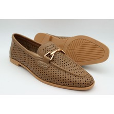 Ayakkabım Official Hakiki Deri Kadın Ayakkabı Loafer Makosen
