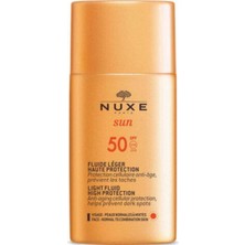 Nuxe Sun Spf 50 Fluide Leger 50 ml