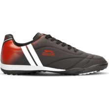 Slazenger MARK HS Erkek Çocuk Halısaha Futbol Ayakkabısı Siyah / Beyaz / Kırmızı