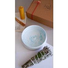 Kyphi Natural Mora Tütsülük ve Enerji Başlangıç Seti : Palo Santo Ağaç Tütsü, Adaçayı Tütsü Demeti, Balmumu Mum